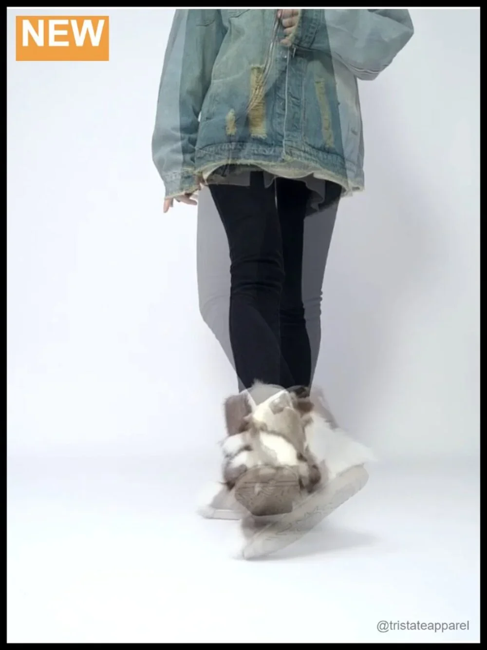 Women's Plush Faux Fur Ankle Snow Boots Winter Warm Non-Slip Pull-On